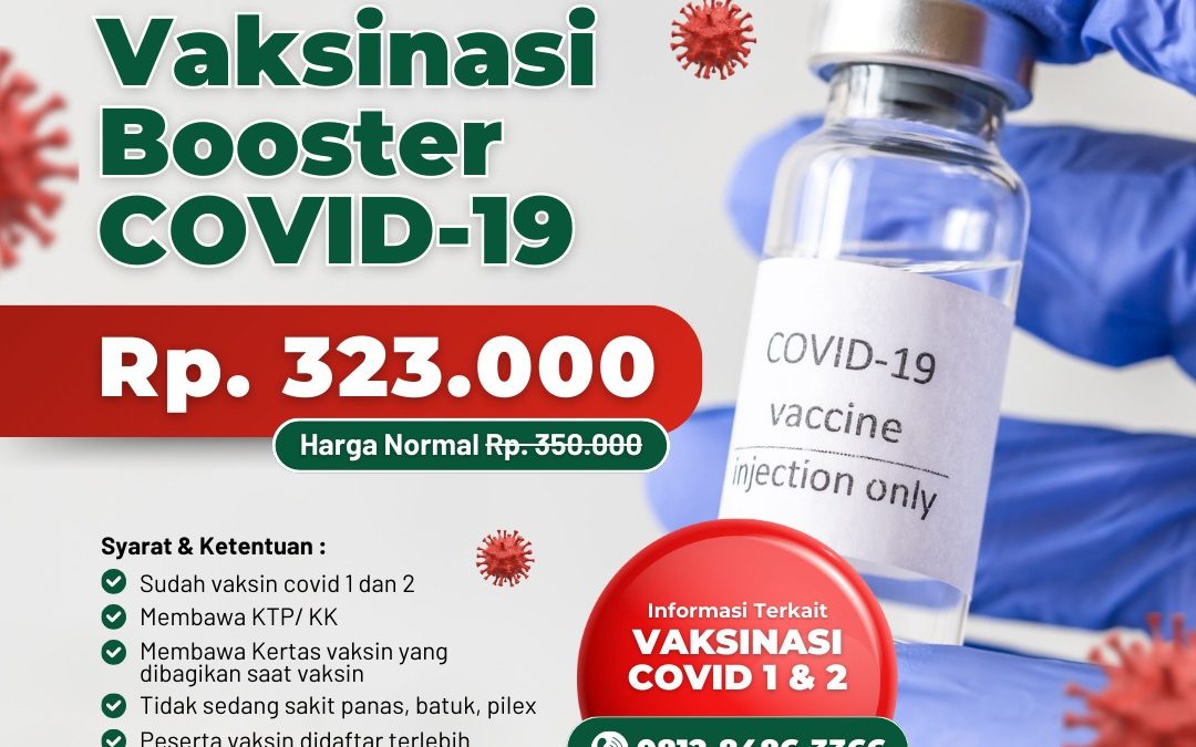 Promo Vaksin Booster Covid 19